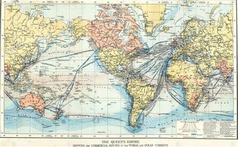 Undersea empires from season 1 at tvguide.com join / sign up keep track of your favorite shows and movies, across all your devices. Vintage Map of the British Empire Showing the Commercial Trade Routes... | Download Scientific ...