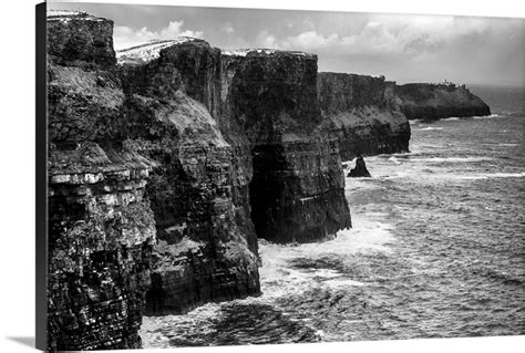 Cliffs Of Moher Landscape Ireland Wall Art Canvas Prints Framed