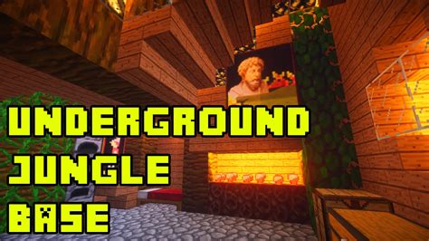 Minecraft: Underground Jungle House/Base Tutorial Xbox/PE/PC/PS3/PS4