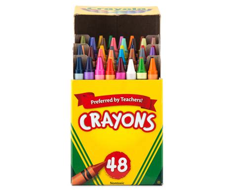 4 X Crayola Crayons Box 48 Pack Scoopon Shopping
