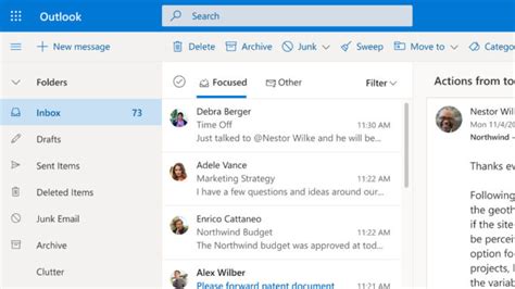 Outlook Inbox With Search Rocky Mountain Tech Team