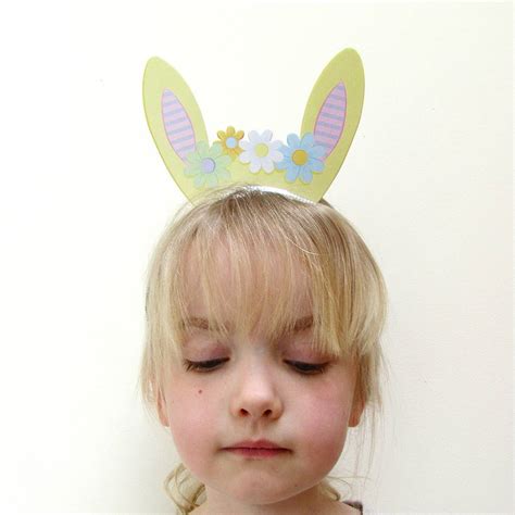 Easter Bunny Ears Party Headbands X Eight By Edamay
