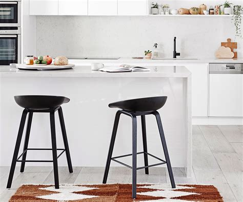 Extra shelving is the perfect spot for kitchen utensils, and there's still enough room to tuck in one of room & board's modern and comfortable counter or bar stools. 11 kitchen bar stools and how to choose the right one