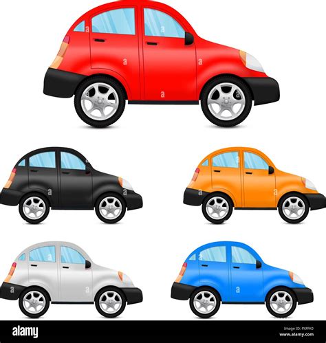 Cars Colored Collection Stock Vector Image And Art Alamy