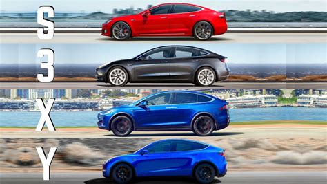 Teslas S3xy Lineup In Detail A Complete Comparison Of All Tesla Vehicles