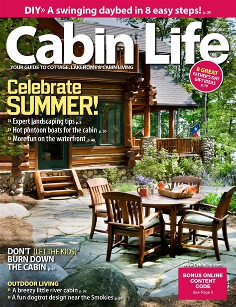 Cabin Living Magazine Topmags