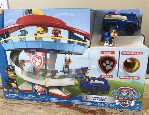 Paw Patrol The Lookout Playset With Chase New Look Out Tower 1908786888