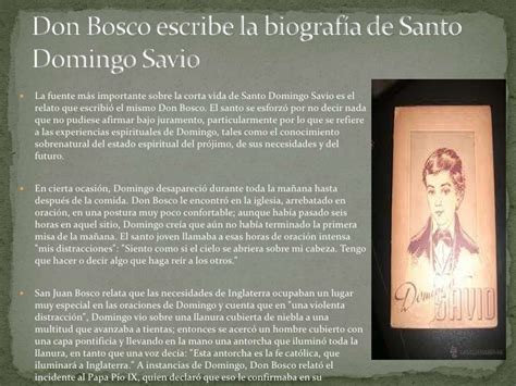 La Biografia De Domingo Savio