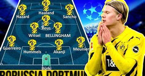 Plantilla Borussia Dortmund 2021 Con Moukoko Hazard Sancho Kits Dls 19