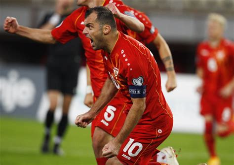 But the result will live long in the memories of macedonian and global football fans alike. Goran Pandev foto - FCUpdate.nl