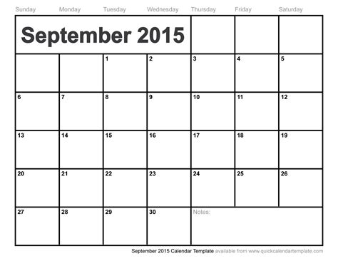 Sept 2015 Calendars Images Details Uk September 2015
