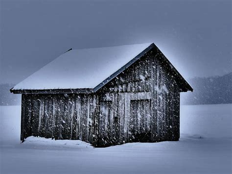 Hut Scale Wood Log Cabin Snow Winter Pikist