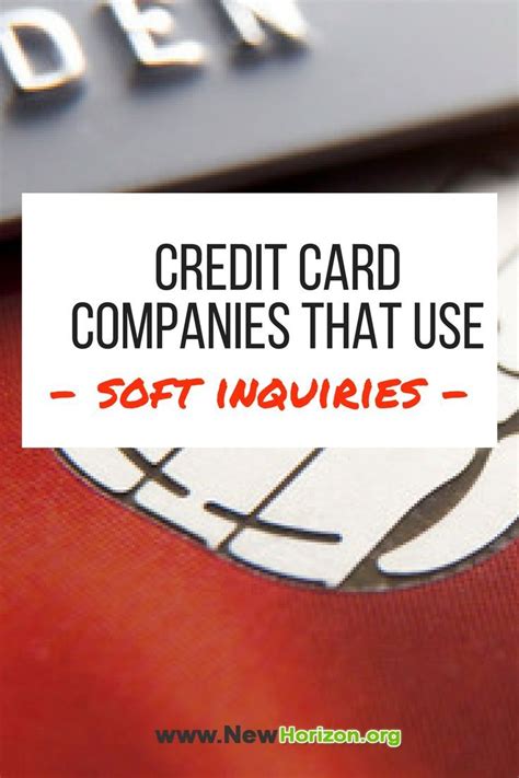We did not find results for: List of credit card companies that use soft credit inquires! Did you know tha | Credit card ...