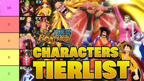 One Piece Bounty Rush Tier List 2022 Ranking Every Character In Opbr