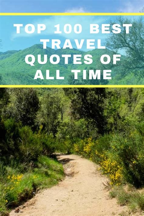 Top 100 Best Travel Quotes Of All Time To Inspire You To