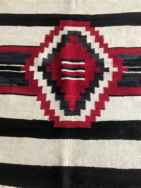 An Antique Navajo Chief Blanket Third Phase