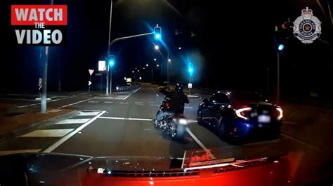 Police Catch Drunk Motorcyclist Speeding The Courier Mail
