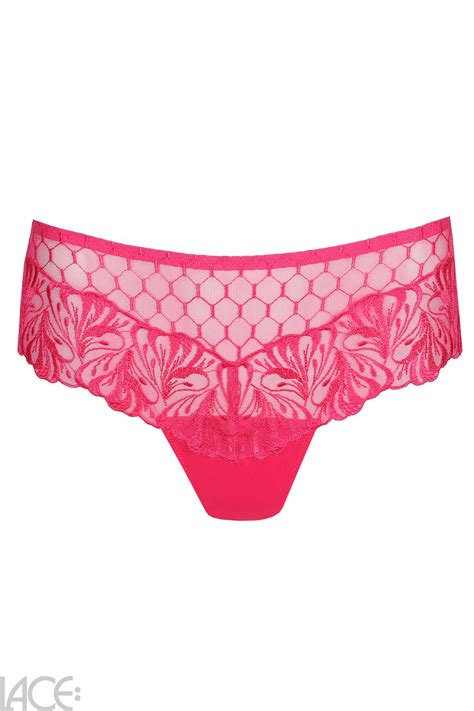 Primadonna Lingerie Disah Luxury Thong Electric Pink Lace