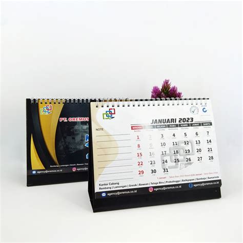 Kalender Mejaduduk 2 Sisi 13 Lembar A5 Cathay Digital Printing