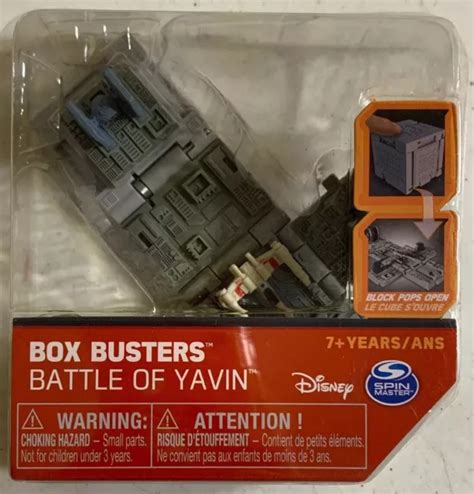 Star Wars Box Busters Battle Of Yavin Disney Spin Master Open Box