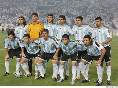 Argentina 2006 Seleccion Argentina De Futbol Fotos De Fútbol