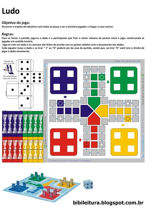 Maybe you would like to learn more about one of these? Bibi Leitura : Jogo - Ludo Para Imprimir