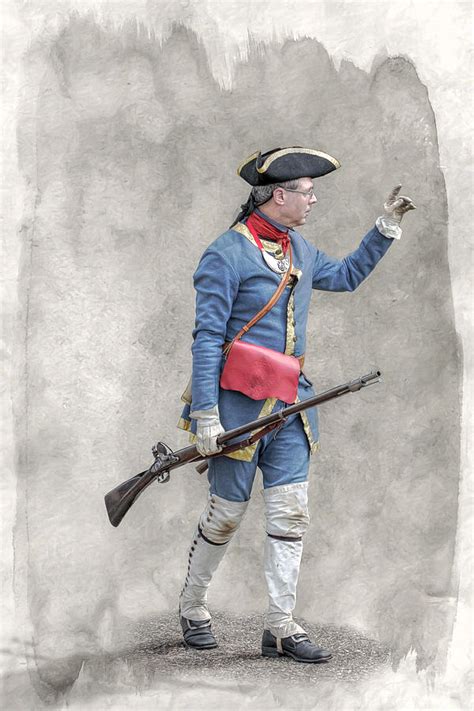 Images Of The French And Indian War French Officer Digital Art By Randy