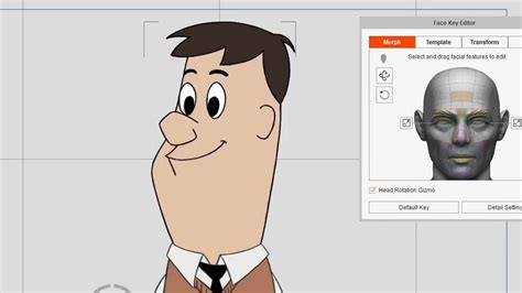 Working On A Hanna Barbera Style 360 Head Rig In Cartoon Animator 4