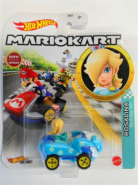 Buy Hot Wheels Mario Kart Rosalina Birthday Girl Diecast Online At