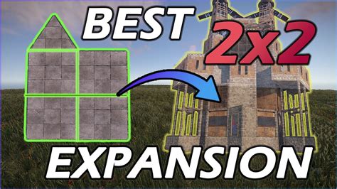 The Best 2x2 Expansion 2022 Rust Trioquad Base Design Youtube