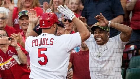 Albert Pujols Celebrates His 685th Career Home Run By Doing A Double