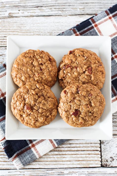 Gluten Free Vegan Maple Pecan Oatmeal Cookies Sarah Bakes Gluten Free