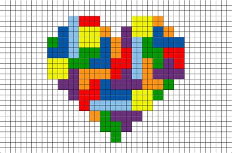 Pixel Arts Heart 70 Arts
