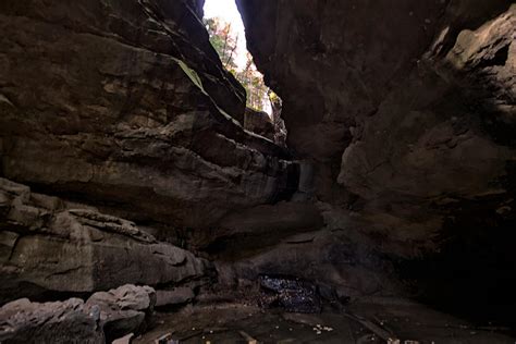 Rocky Cave In The Hills Of Ohio Photograph By Tim The Bikeman
