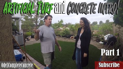 Wait to lay down new turf until fall or spring if possible. How to Pour Concrete and Lay Artificial Turf Intro! Part 1 ...