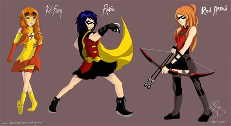Young Justice Genderbend By Lxoivaeh On Deviantart