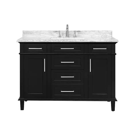 Home Decorators Collection Sonoma 48 Inch Black Single Sink Vanity