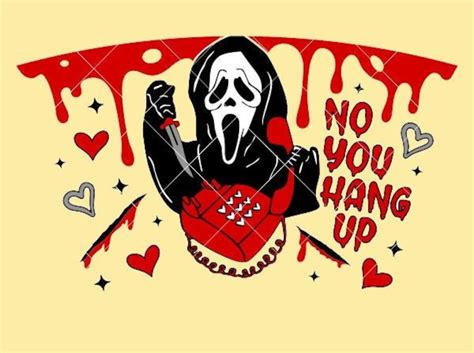 Scream Svg Horror Movies Svg Halloween Svg No You Hang Up Etsy Australia