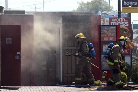 Fire Forces Evacuation Of Fast Food Restaurant