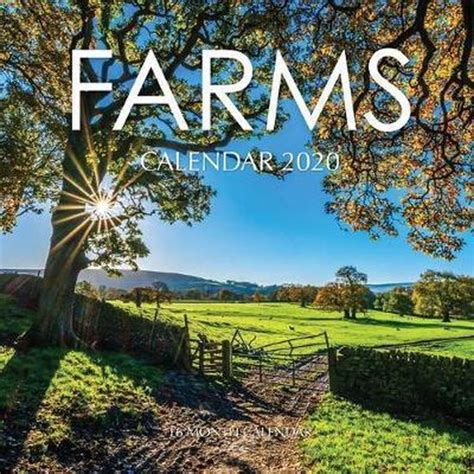 Farms Calendar 2020 Golden Print 9781695492516 Boeken