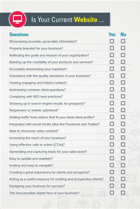 Every employee requirement can be added on the onboarding checklist template too. Complete B2B Website Checklist - Business 2 Community