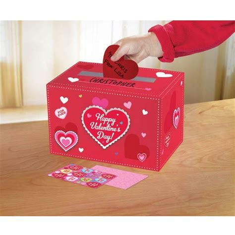 Valentine's candy is just okay. DIY Valentine Mailbox Kit | Wally's Party Supply Store | Valentine card box, Diy valentine's ...