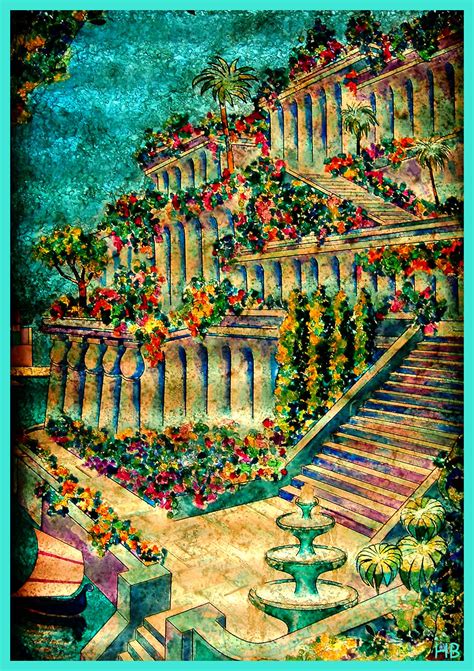 The Hanging Gardens Of Babylon By Feather802 On Deviantart