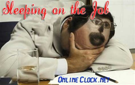 7 Strategies For Sleeping On The Job By Onlineclock