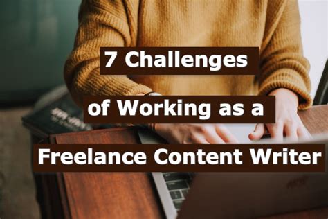 7 Challenges Of Working As A Freelance Content Writer Soeg Jobs