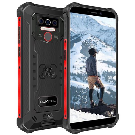 Oukitel Wp5 Rugged Cell Phone Unlocked Android 10 Smartphone 8000mah