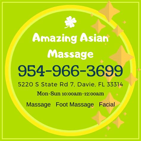 Amazing Asian Massage Davie Fl