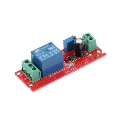 Jual New Dc 12v Pull Delay Timer Ne555 Switch Relay Adjustable Module