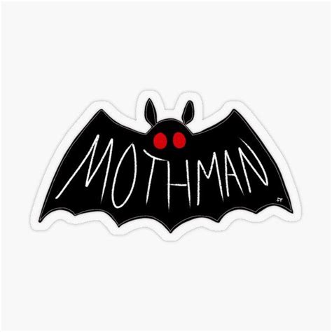 Buzzfeed Unsolved Stickers Redbubble Mothman Unsolved Hydroflask