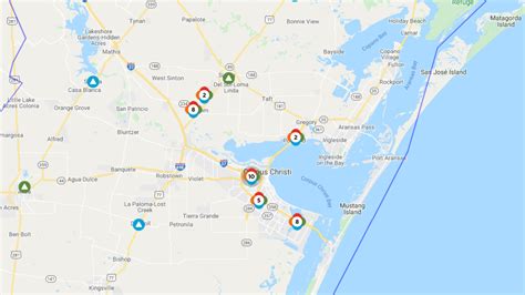 Aep Outage Map Thousands Lose Power As Storm Rolls Through Corpus
